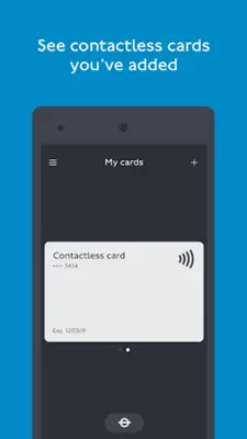 TfL Oyster and contactless android App screenshot 3